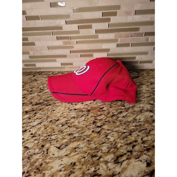 Washington Nationals Hat MLB Red Cap Baseball Cap Flex Fit one size - Picture 3 of 11
